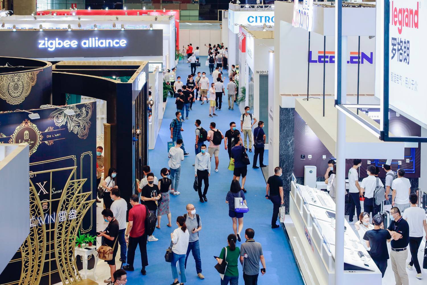 新引领，欧巴体育亮相2023上海国际智能家居展览会